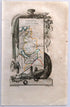 1823 Scarce A. M. Perrot Antique County Map, Cheshire, Lancashire, England