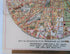 c.1925 The Indicator Map of Sydney, Australia (Rare Sydney Map) Tourist, Visitor, Road, Street, Guide Map