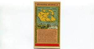Canada, Antique Map c.1920 - A scarce advertising card for La Belle Jardiniere, shopping center, Paris France