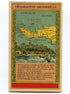 Guinea, Guinee, West Africa, Antique Map c.1920 - A scarce advertising card for La Belle Jardiniere, shopping center, Paris France