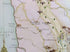 South Africa, Olifantsrivier, Olifants River, Wine Region Vinyard Winery Map, 1973 Janice Ashby Pictorial Map, Poster