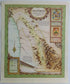 South Africa, Olifantsrivier, Olifants River, Wine Region Vinyard Winery Map, 1973 Janice Ashby Pictorial Map, Poster
