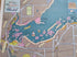 c.1984 Port Phillip Bay Play Pictorial Map Melbourne Geelong Portsea Queenscliff Sorrento Rosebud Frankston Mornington Victoria Australia