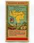 Venezuela, South America, Antique Map c.1920 - A scarce advertising card for La Belle Jardiniere, shopping center, Paris France