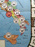 1910 Giuoco Dell’Oca Geografica, Game of the Goose, Pictorial Map of Italy by Ditta L. Perego