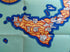 Rare 1933 Italy Pictorial Map, Umberto Zimelli, Beautiful Italy, La Belle Italie, This is the English Version of this map.