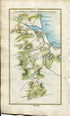 1778 Taylor & Skinner Antique Ireland Road Map 7/8 Jonesborough Newry Warrenpoint Rathfriland Castlewellan Newcastle Dundrum Clough Co. Down