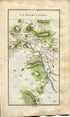 1778 Taylor & Skinner Antique Ireland Road Map 35/36 Aughnacloy Emyvale Clogher Ballygawley Omagh Newtownstewart Ardstraw Strabane Lifford