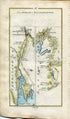 1778 Taylor & Skinner Antique Ireland Road Map 47/48 Lisnaske Maguiresbridge Lisbellaw Enniskillen Churchill Rosscor Ballyshannon Ballintra
