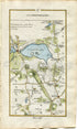 1778 Taylor & Skinner Antique Ireland Road Map 57/58 Oldcastle Mount Nugent Finnea Ballinagh Crossdoney Castlehamilton Killashandra Granard