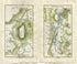 1778 Taylor & Skinner Antique Ireland Road Map 59/60 Ballyconnell Bawnboy Swanlinbar Lough Macnean Blacklion Belcoo Manorhamilton Lurganboy