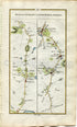1778 Taylor & Skinner Antique Ireland Road Map 73/74 Manulla Ballyhaunis Castlebar Kinnegad Rochfortbridge Tyrrellspass Kilbeggan Horseleap
