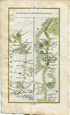 1778 Taylor & Skinner Ireland Road Map Antique 83/84 Palmerstown Dublin Lucan Maynooth Kilcock Cloncurry Johnstown Bridge Carbury Edenderry