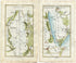 1778 Taylor & Skinner Antique Ireland Road Map 105/106 Coolnakenny Abbeyfeale Kilmorna Drumquin Listowel Lixnaw Kilflynn Abbeydorney Tralee
