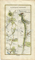 1778 Taylor & Skinner Antique Ireland Road Map 141/142 Glenealy Rathdrum Arklow Ardanary Kilpoole Camolin Ferns Enniscorthy Wexford Wicklow
