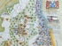South Africa, Paarl Wine Region Vinyard Winery Map, 1973 Janice Ashby Pictorial Map, Poster