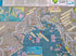 c.1984 Port Phillip Bay Play Pictorial Map Melbourne Geelong Portsea Queenscliff Sorrento Rosebud Frankston Mornington Victoria Australia