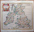 1722 Britannia Romana Antique Map by Robert Morden - Roman Britain, England, Ireland, Scotland, Wales, From Camden's Britannia - The Old Map Shop
