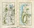 1778 Taylor & Skinner Antique Ireland Road Map 5/6 Loughbrickland Banbridge Dromore Hillsborough Lisburn Dunmurry Belfast Holywood Cultra