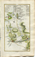 1778 Taylor & Skinner Antique Ireland Road Map 7/8 Jonesborough Newry Warrenpoint Rathfriland Castlewellan Newcastle Dundrum Clough Co. Down