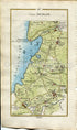 1778 Taylor & Skinner Antique Ireland Road Map 15/16 Banbridge Loughbrickland Gilford Lurgan Magheralin Aghalee Ballinderry Glenavy Crumlin
