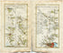 1778 Taylor & Skinner Antique Ireland Road Map 39/40 Castleblayney Monaghan Dunleer Stabannan Tallanstown Louth Dublin Finglas Kilsallaghan