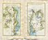 1778 Taylor & Skinner Antique Ireland Road Map 47/48 Lisnaske Maguiresbridge Lisbellaw Enniskillen Churchill Rosscor Ballyshannon Ballintra