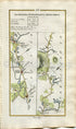 1778 Taylor & Skinner Antique Ireland Road Map 53/54 Cavan, Butlers Bridge, Belturbet, Enniskillen, Belcoo, Blacklion, County Fermanagh