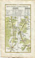 1778 Taylor & Skinner Antique Ireland Road Map 73/74 Manulla Ballyhaunis Castlebar Kinnegad Rochfortbridge Tyrrellspass Kilbeggan Horseleap