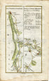 1778 Taylor & Skinner Antique Ireland Road Map 125/126 Fermoy Kilmurry Lismore Rathcormac Castlelyons Castlemartyr Cloyne Dungourney Cork