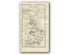 1778 Taylor & Skinner Antique Ireland Road Map 1/2 Dublin Swords Lusk Skerries Knock Balrothery Balbriggan Knocknagin Julianstown Dardistown