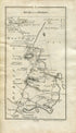 1778 Taylor & Skinner Antique Ireland Road Map 1/2 Dublin Swords Lusk Skerries Knock Balrothery Balbriggan Knocknagin Julianstown Dardistown