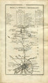 1778 Taylor & Skinner Antique Ireland Road Map 1/2 Dublin Swords Lusk Skerries Knock Balrothery Balbriggan Knocknagin Julianstown Dardistown