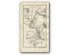 1778 Taylor & Skinner Antique Ireland Road Map 17/18 Antrim Randalstown Kells Connor Ballymena Galgorm Gracehill Ahoghill Portglenone Kilrea