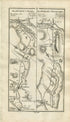 1778 Taylor & Skinner Antique Ireland Road Map 21/22 Glenarm Clough Cushendall Armagh Newry Loughgilly Markethill Poyntzpass Acton Scarva