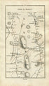 1778 Taylor & Skinner Antique Ireland Road Map 25/26 Mowhan Markethill Lisnadill Armagh Loughgall Blackwatertown Charlemont Moy Dungannon