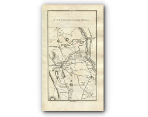 1778 Taylor & Skinner Antique Ireland Road Map 29/30 Swatragh Garvagh Kilrea Aghadowey Agivey Coleraine Portrush Dungiven County Londonderry