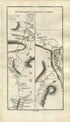 1778 Taylor & Skinner Antique Ireland Road Map 31/32 Cookstown, Lissan, Dungiven, Claudy, Londonderry, Limavady, County Londonderry