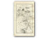 1778 Taylor & Skinner Antique Ireland Road Map 35/36 Emyvale Aughnacloy Clogher Ballygawley Omagh Ardstraw Douglas Bridge Strabane Lifford