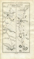1778 Taylor & Skinner Antique Ireland Road Map 37/38 Ballymagorry St Johnston Londonderry Lifford Letterkenny Ardee Carrickmacross Ballybay