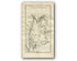 1778 Taylor & Skinner Antique Ireland Road Map 47/48 Lisnaske Maguiresbridge Lisbellaw Enniskillen Churchill Beleek Ballyshannon Ballintra
