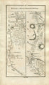 1778 Taylor & Skinner Antique Ireland Road Map 69/70 Tulsk Bellanagare Ballaghaderreen Bellaghy Charlestown Swinford Foxford Ballina Killala