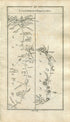 1778 Taylor & Skinner Antique Ireland Road Map 79/80 Castlebar Ballinamore Bridge Newforest Dunmore Ahascragh Caltra Mountbellew Moylough
