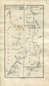1778 Taylor & Skinner Antique Ireland Road Map 79/80 Castlebar Ballinamore Bridge Newforest Dunmore Ahascragh Caltra Mountbellew Moylough