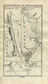 1778 Taylor & Skinner Antique Ireland Road Map 105/106 Kilmorna Drumquin Tralee Ardfert Shanagolden Cappa Loghill Glin Ballylongford Tarber