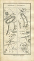 1778 Taylor & Skinner Antique Ireland Road Map 113/114 Tipperary Galbally Mitchelstown Kilworth Cahir Clogheen Kilkenny Freshford Urlingford