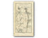 1778 Taylor & Skinner Antique Ireland Road Map 141/142 Wicklow Glenealy Rathdrum Arklow Coolgreany Gorey Clogh Ballinahallin, Enniscorthy