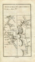 1778 Taylor & Skinner Antique Ireland Road Map 181/182 Tralee Ballyseedy Rathmore Killarney Mallow Lombardstown Keale Drishane Millstreet