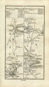 1778 Taylor & Skinner Antique Ireland Road Map 183/184 Cork Ballynamona Mallow Buttervant Doneraile Charleville Kilmallock Bruff Limerick