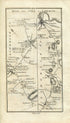 1778 Taylor & Skinner Antique Ireland Road Map 183/184 Cork Ballynamona Mallow Buttervant Doneraile Charleville Kilmallock Bruff Limerick